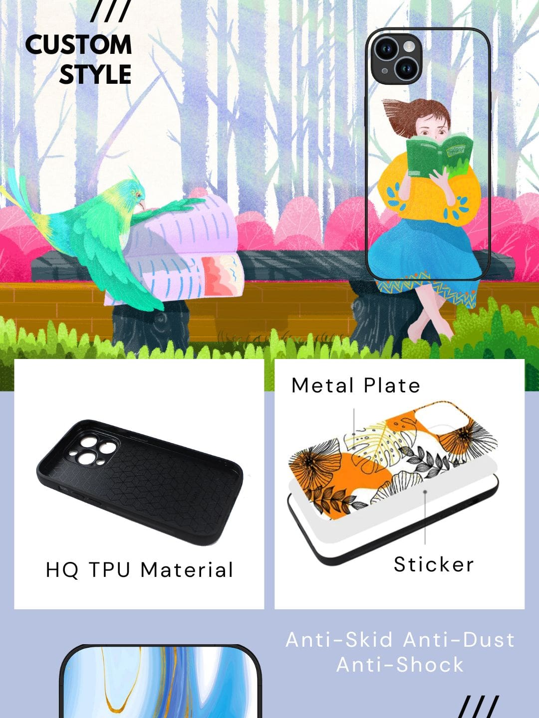 Find Your Way Glossy Metal Phone Cover for Apple Iphone 11 2 Find Your Way Glossy Metal Phone Cover for Apple Iphone 11 Edge Zapvi