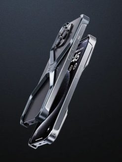 Ultra Thin Aluminium Alloy X Shaped Metal Case for Apple Iphone 13/14/15 Edge Zapvi