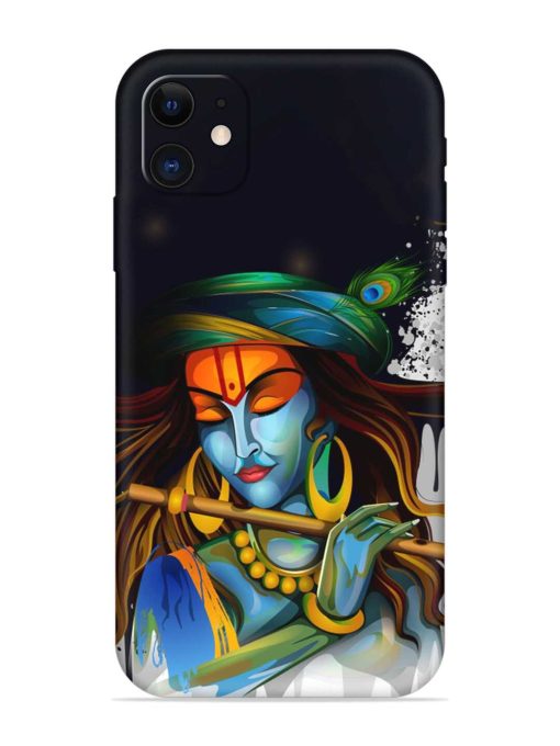 Krishna Art Embossed Soft Silicone Case for Apple Iphone 11 Edge Zapvi