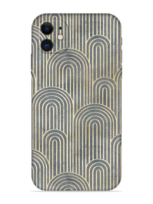 Art Deco Style Embossed Soft Silicone Case for Apple Iphone 11 Edge Zapvi