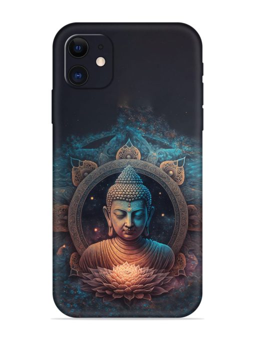 Gautam Buddha Embossed Soft Silicone Case for Apple Iphone 11 Edge Zapvi