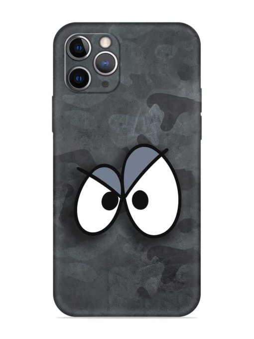 Big Eyes Night Mode Embossed Soft Silicone Case for Apple Iphone 11 Pro Edge Zapvi