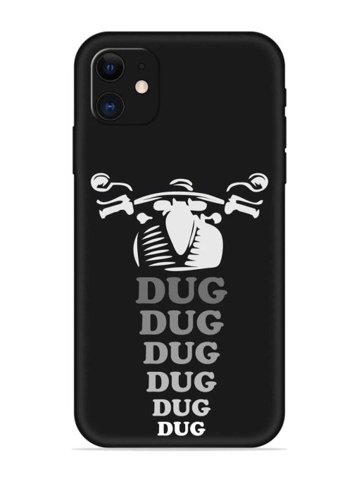 Dug Dug Dug Embossed Soft Silicone Case for Apple Iphone 12 Edge Zapvi