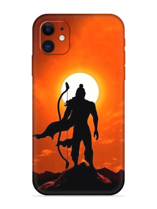 Shree Ram Embossed Soft Silicone Case for Apple Iphone 12 Edge Zapvi