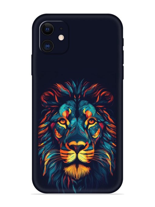 Colorful Lion Embossed Soft Silicone Case for Apple Iphone 12 Edge Zapvi