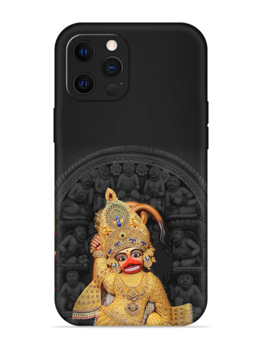 Indian Gold Hanuman Embossed Soft Silicone Case for Apple Iphone 12 Pro Edge Zapvi