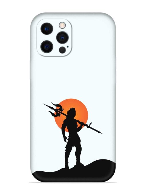 Lord Mahadev Trendy Embossed Soft Silicone Case for Apple Iphone 12 Pro Edge Zapvi