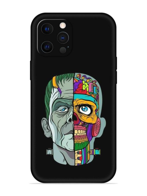 Men Vs Skull Embossed Soft Silicone Case for Apple Iphone 12 Pro Edge Zapvi