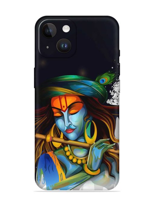 Krishna Art Embossed Soft Silicone Case for Apple Iphone 14 Edge Zapvi