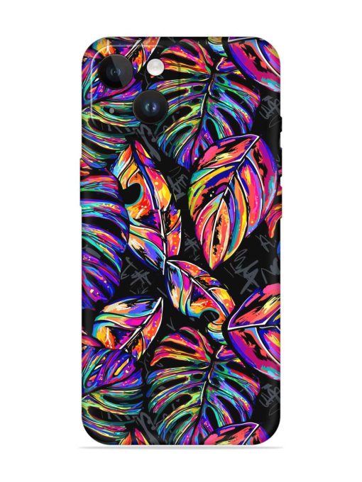 Tropical Seamless Vector Embossed Soft Silicone Case for Apple Iphone 14 Edge Zapvi