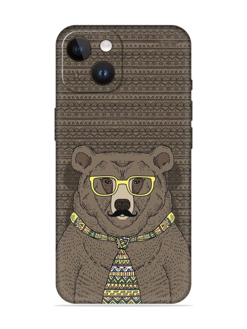 Grizzly Bear Embossed Soft Silicone Case for Apple Iphone 14 Edge Zapvi