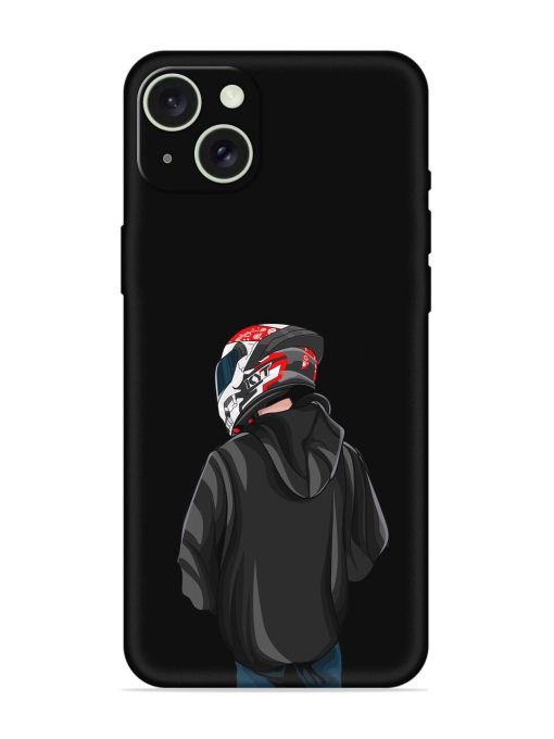 Motorcycle Rider Embossed Soft Silicone Case for Apple Iphone 15 Plus Edge Zapvi