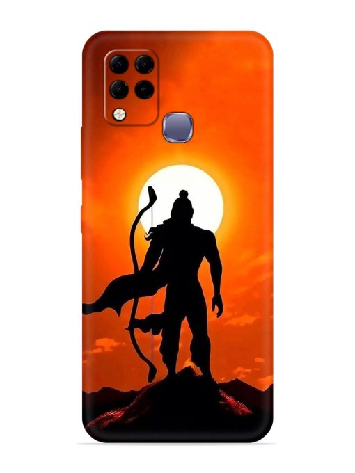 Shree Ram Embossed Soft Silicone Case for Infinix Hot 10S Edge Zapvi