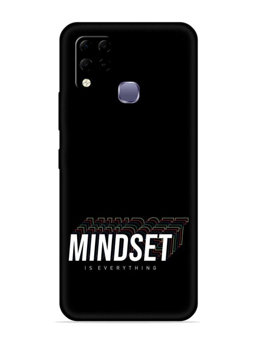 Mindset Everything Slogan Embossed Soft Silicone Case for Infinix Hot 10S Edge Zapvi