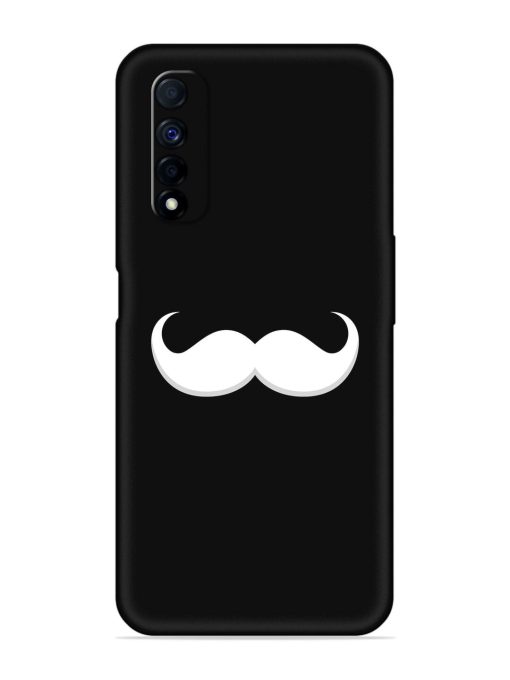 Mustache Vector Embossed Soft Silicone Case for Realme Narzo 30 (4G) Edge Zapvi