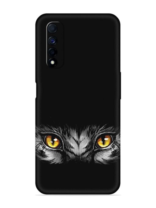 Scary Eye Embossed Soft Silicone Case for Realme Narzo 30 (4G) Edge Zapvi