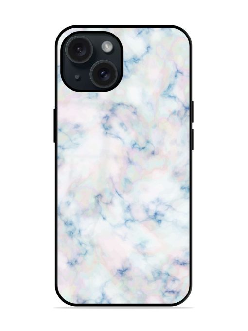 Marble Paint Background Glossy Metal TPU Case Edge Zapvi