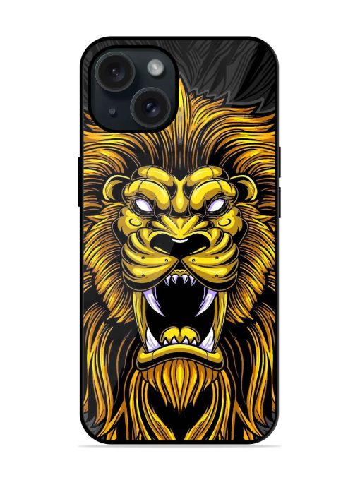 Lion Roar Vector Glossy Metal TPU Case Edge Zapvi