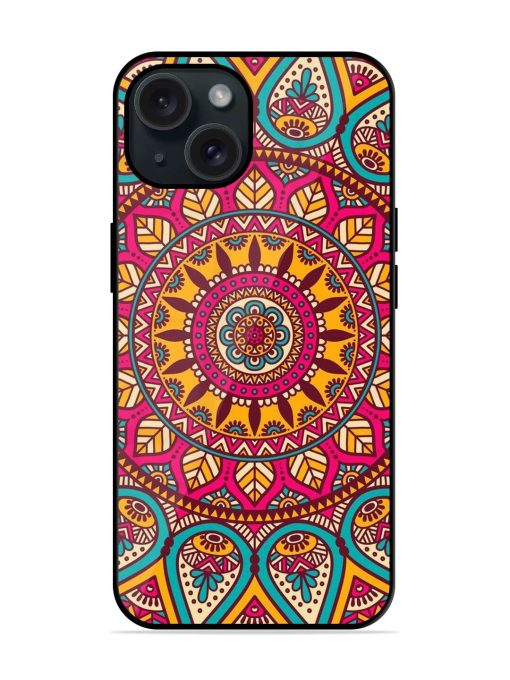 Mandala Joy Glossy Metal TPU Case Edge Zapvi