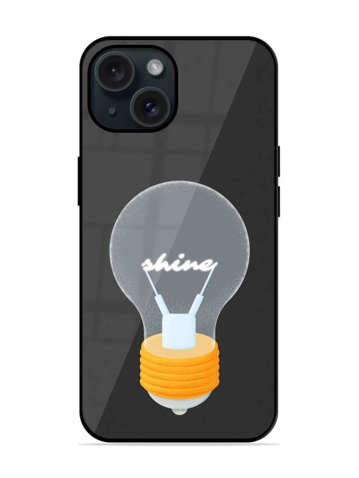 Bulb Background Glossy Metal TPU Case Edge Zapvi