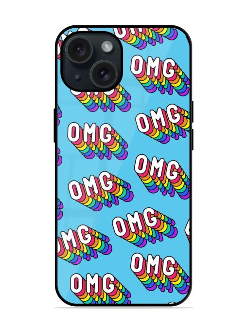 Seamless Pattern Words Glossy Metal TPU Case Edge Zapvi