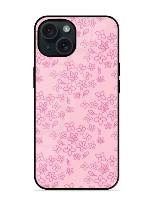 Abstract Floral Seamless Glossy Metal TPU Case Edge Zapvi