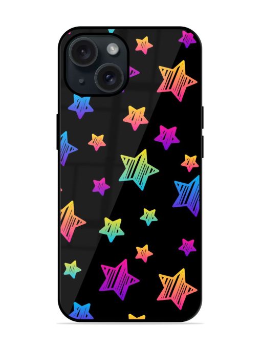 Abstract Black Rainbow Glossy Metal TPU Case Edge Zapvi