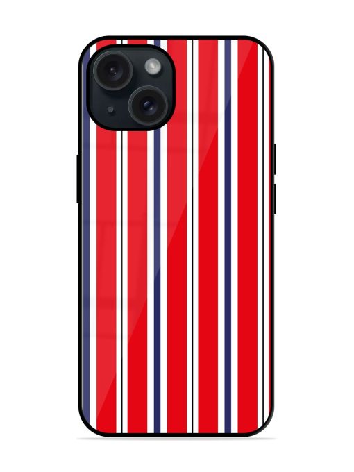 Background Stripes Blue Glossy Metal TPU Case Edge Zapvi