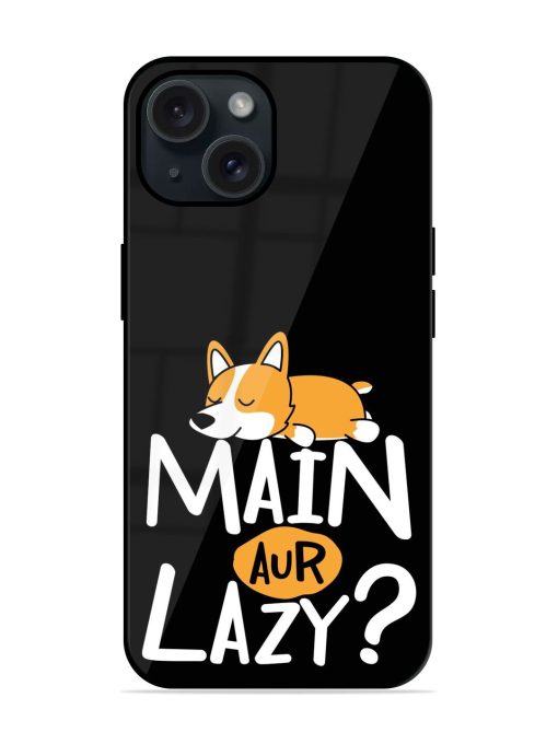 Laziness Sarcastic Humorous Glossy Metal TPU Case Edge Zapvi