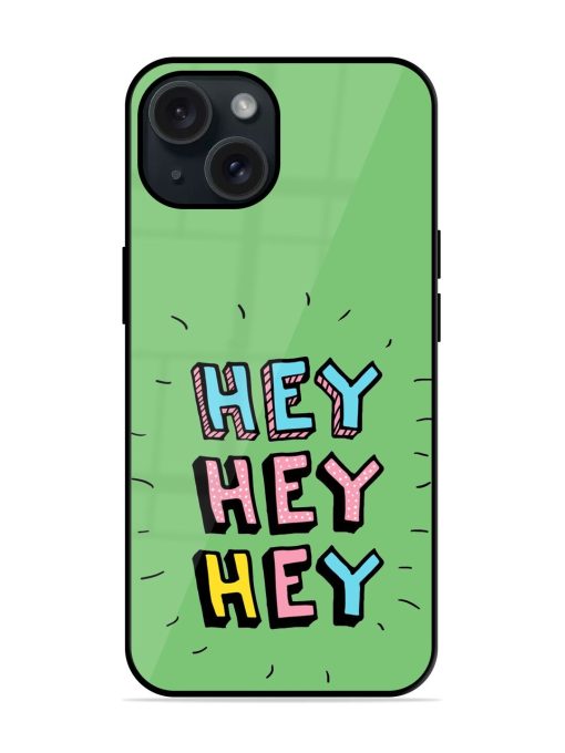 Hey Vector Cartoon Glossy Metal TPU Case Edge Zapvi