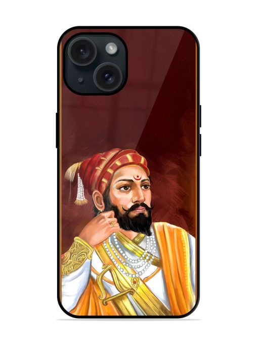 Illustration Chhatrapati Shivaji Glossy Metal TPU Case Edge Zapvi