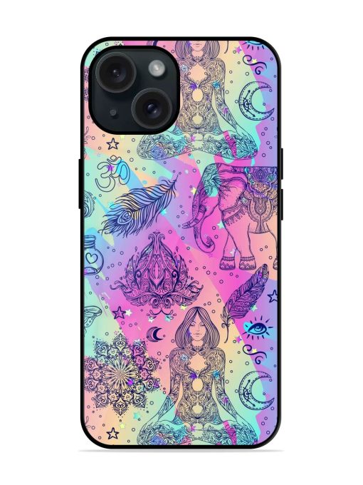 Colorful Rainbow Seamless Glossy Metal TPU Case Edge Zapvi