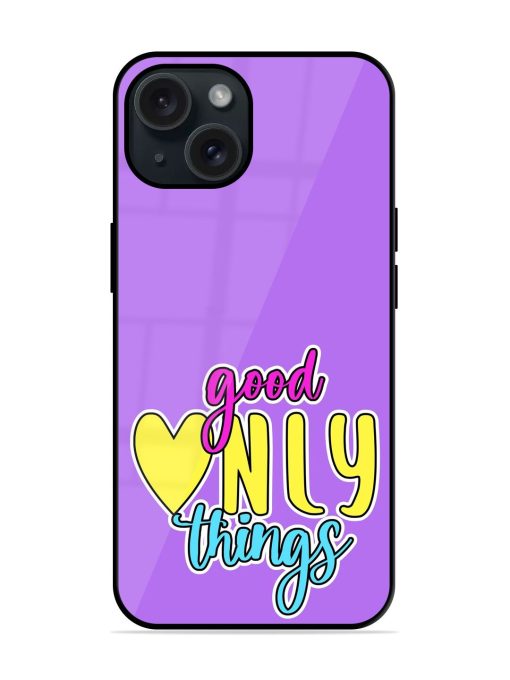 Good Things Only Glossy Metal TPU Case Edge Zapvi