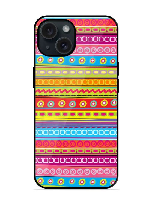 Colorful Strip Abstract Glossy Metal TPU Case Edge Zapvi