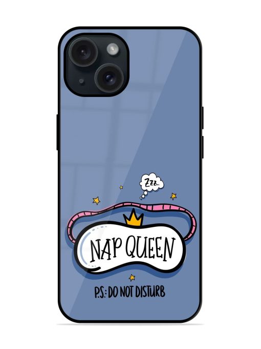 Nap Queen Sleeping Glossy Metal TPU Case Edge Zapvi