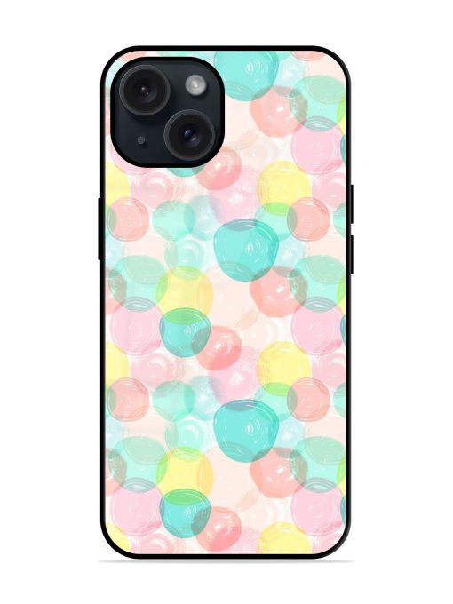 Colorful Bubbles Seamless Glossy Metal TPU Case Edge Zapvi