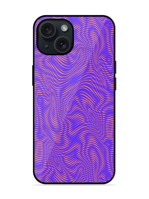 Optical Pattern Psychedelic Glossy Metal TPU Case Edge Zapvi