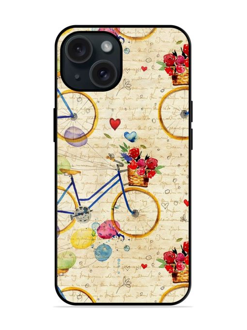 Hand Drawn Watercolor Glossy Metal TPU Case Edge Zapvi