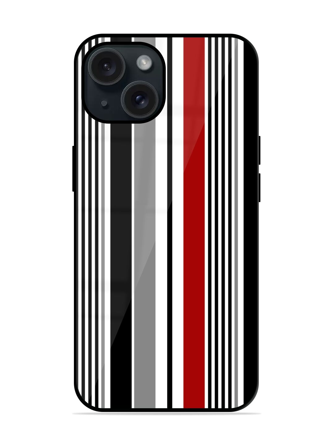 Stripe Seamless Pattern Glossy Metal TPU Case 1 Stripe Seamless Pattern Glossy Metal TPU Case Edge Zapvi