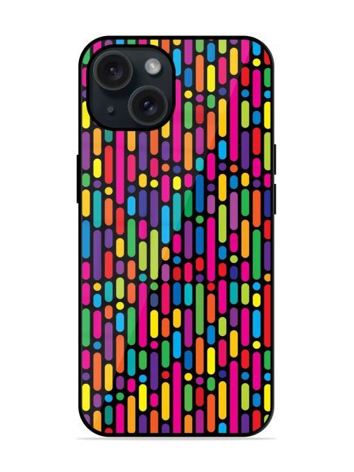 Seamless Pattern Geometric Glossy Metal TPU Case Edge Zapvi