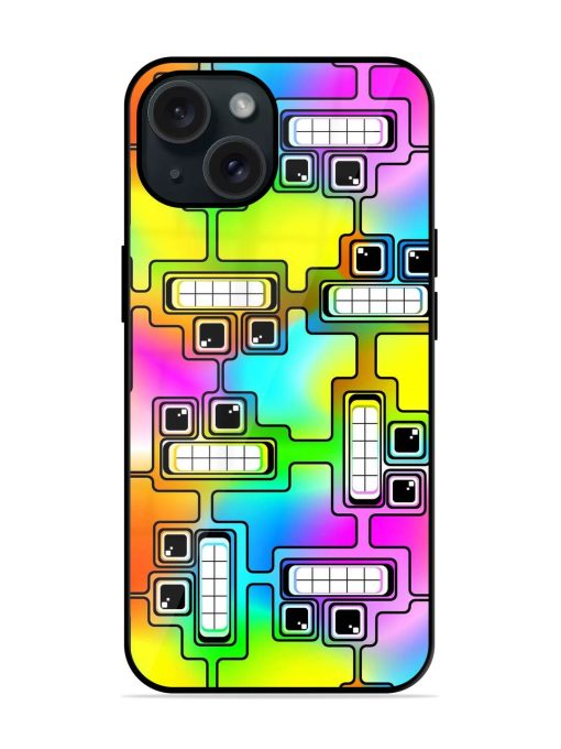 Abstract Seamless Composition Glossy Metal TPU Case Edge Zapvi