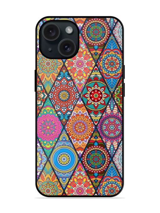 Seamless Tile Pattern Glossy Metal TPU Case Edge Zapvi