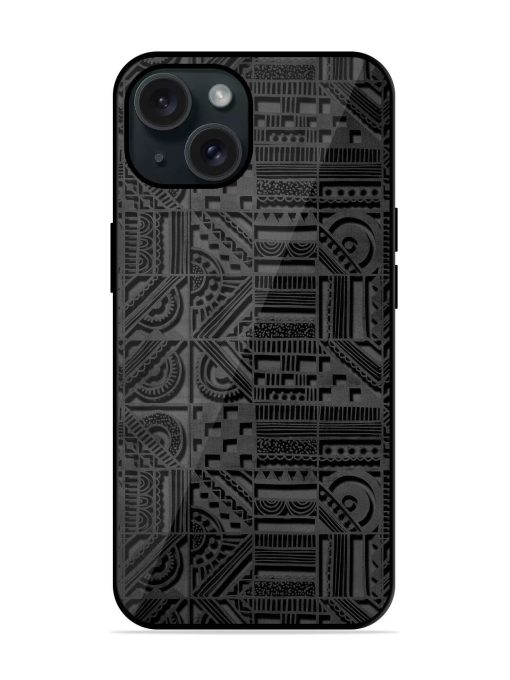 Seamless Pattern Glossy Metal TPU Case Edge Zapvi