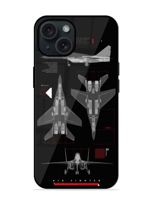 Air Fighter Glossy Metal TPU Case Edge Zapvi