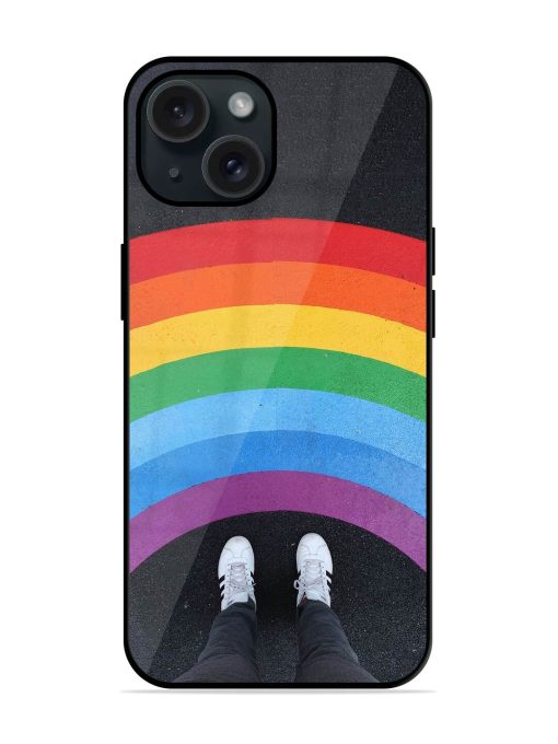 Legs Rainbow Glossy Metal TPU Case Edge Zapvi