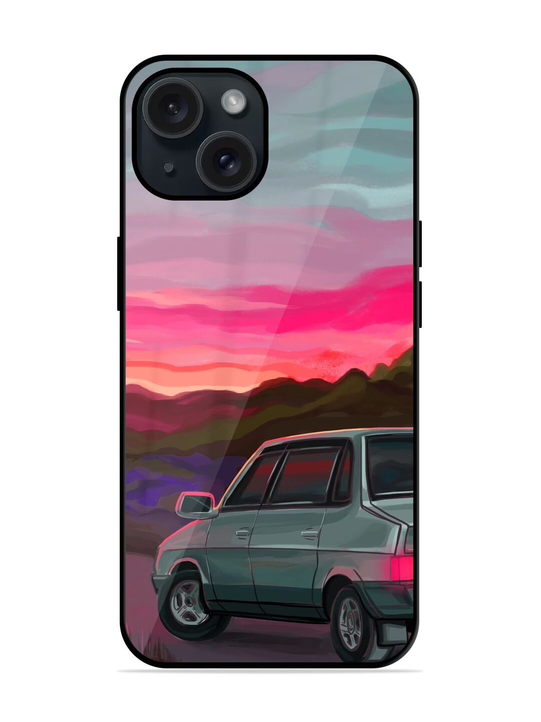 Sunset View With Glossy Metal TPU Case 1 Sunset View With Glossy Metal TPU Case Edge Zapvi
