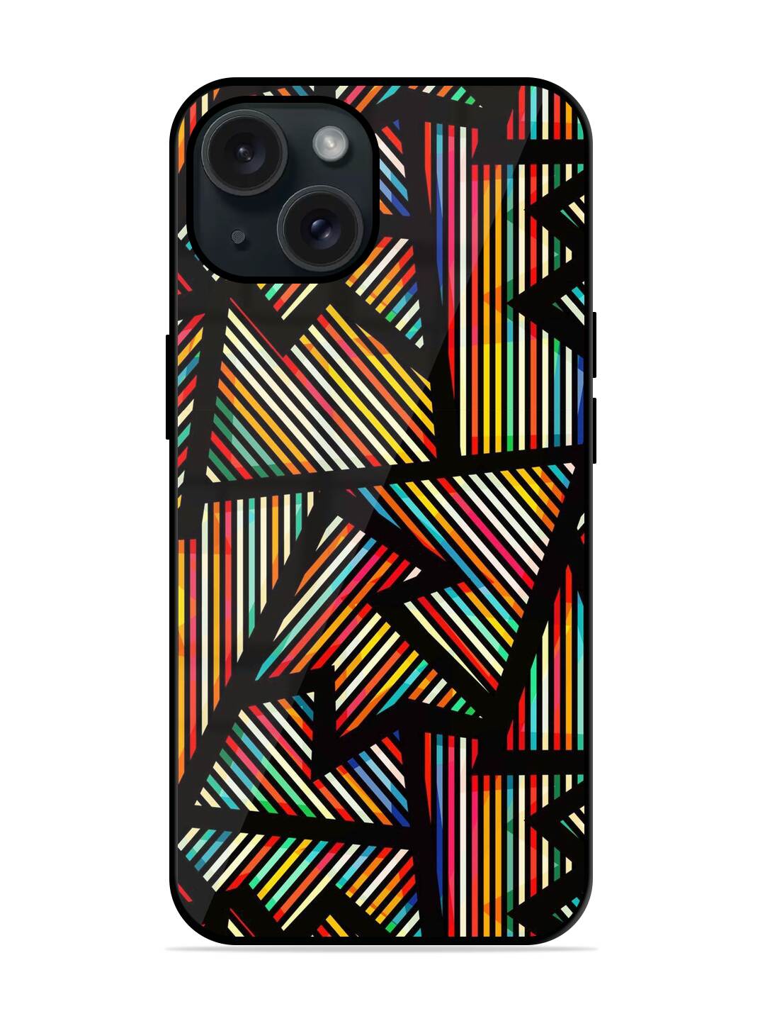 Spectrum Geometric Seamless Glossy Metal TPU Case 1 Spectrum Geometric Seamless Glossy Metal TPU Case Edge Zapvi