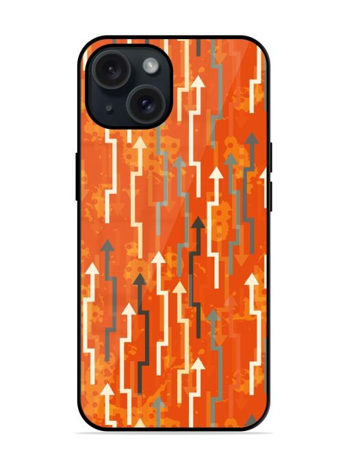 Abstract Arrows Seamless Glossy Metal TPU Case Edge Zapvi