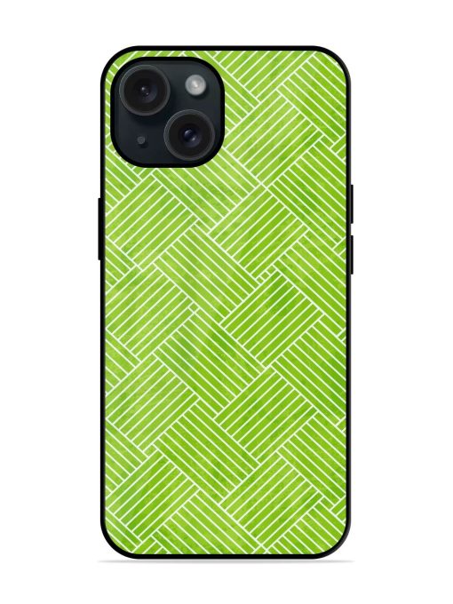 Green Fabric Seamless Glossy Metal TPU Case Edge Zapvi