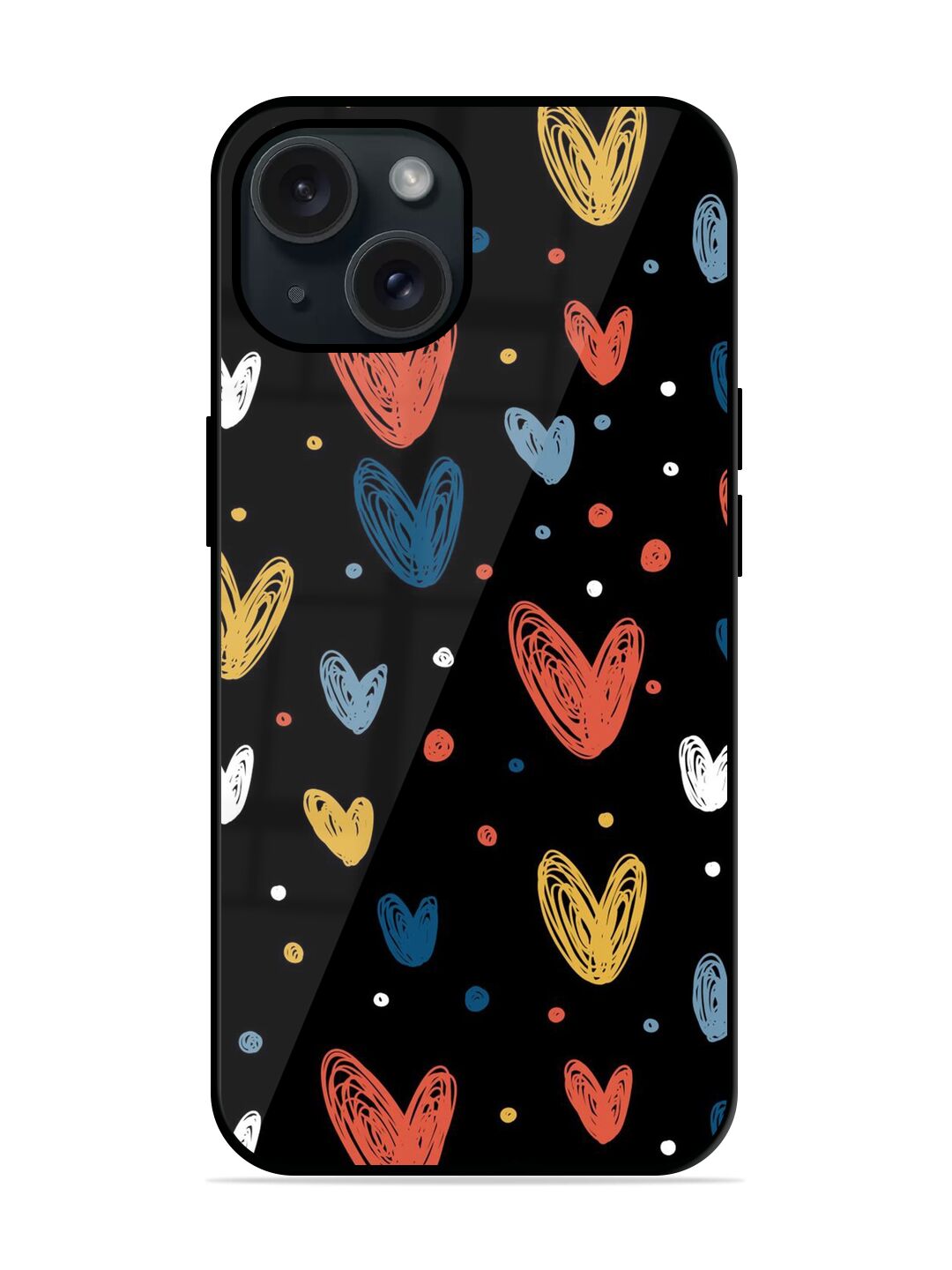 Happy Valentines Day Glossy Metal TPU Case 1 Happy Valentines Day Glossy Metal TPU Case Edge Zapvi